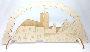 30cm Dekobogen - Burg Scharfenstein