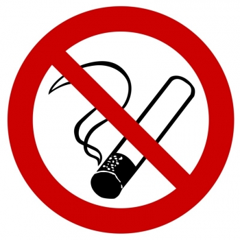Aufkleber: Rauchverbot