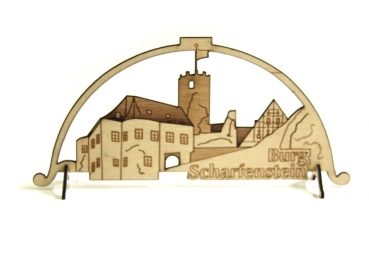 Schwibbogen - Burg Scharfenstein - modern
